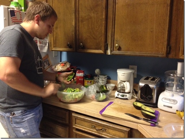 nick-making-guacamole