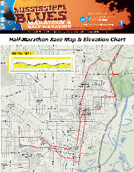 Half-Marathon Map