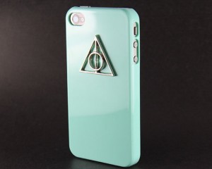 Harry Potter iphone 4 case, Deathly Hallows iphone 4 case